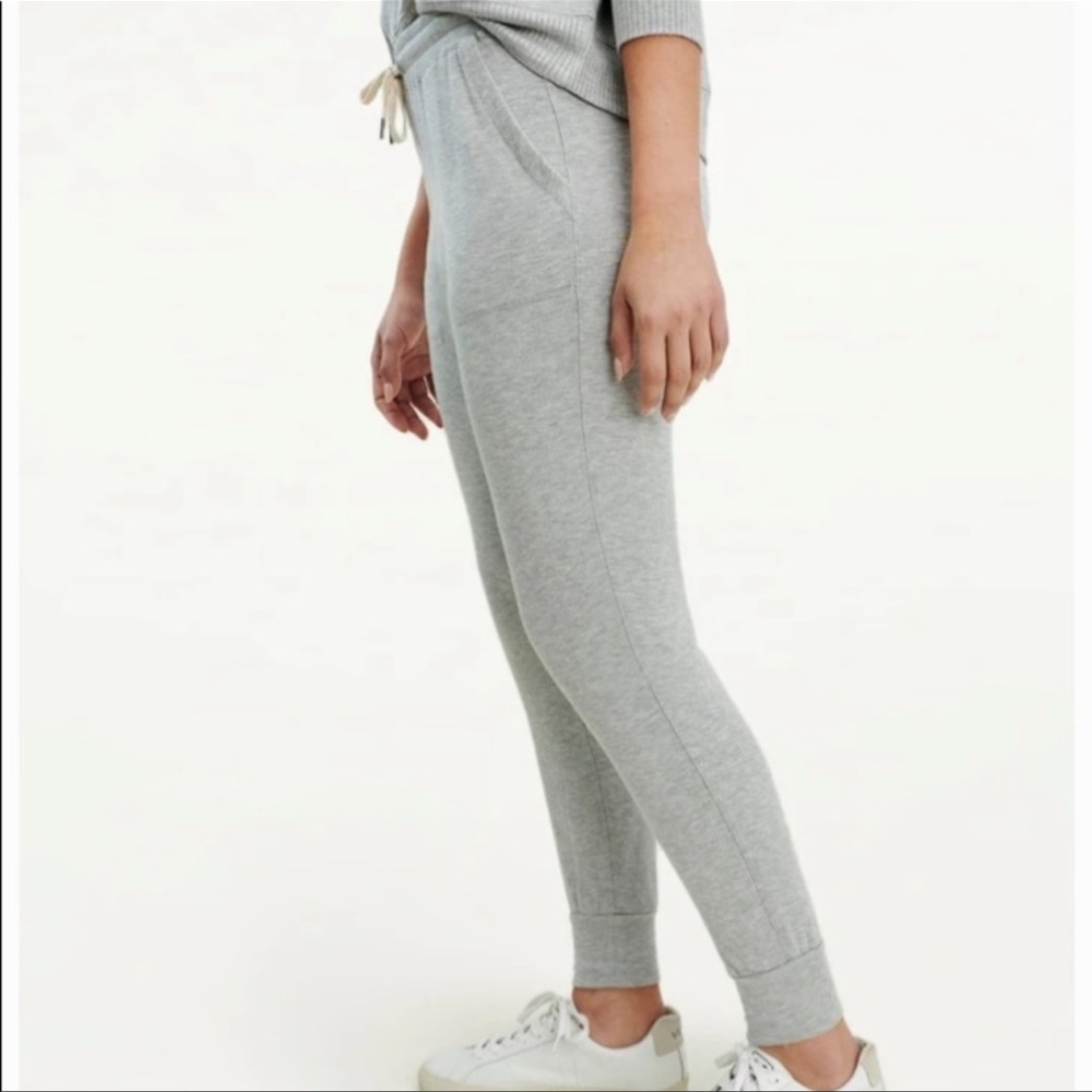 Splendid Joggers Sweatpants Pockets Heathered Gray B - Picture 5 of 16